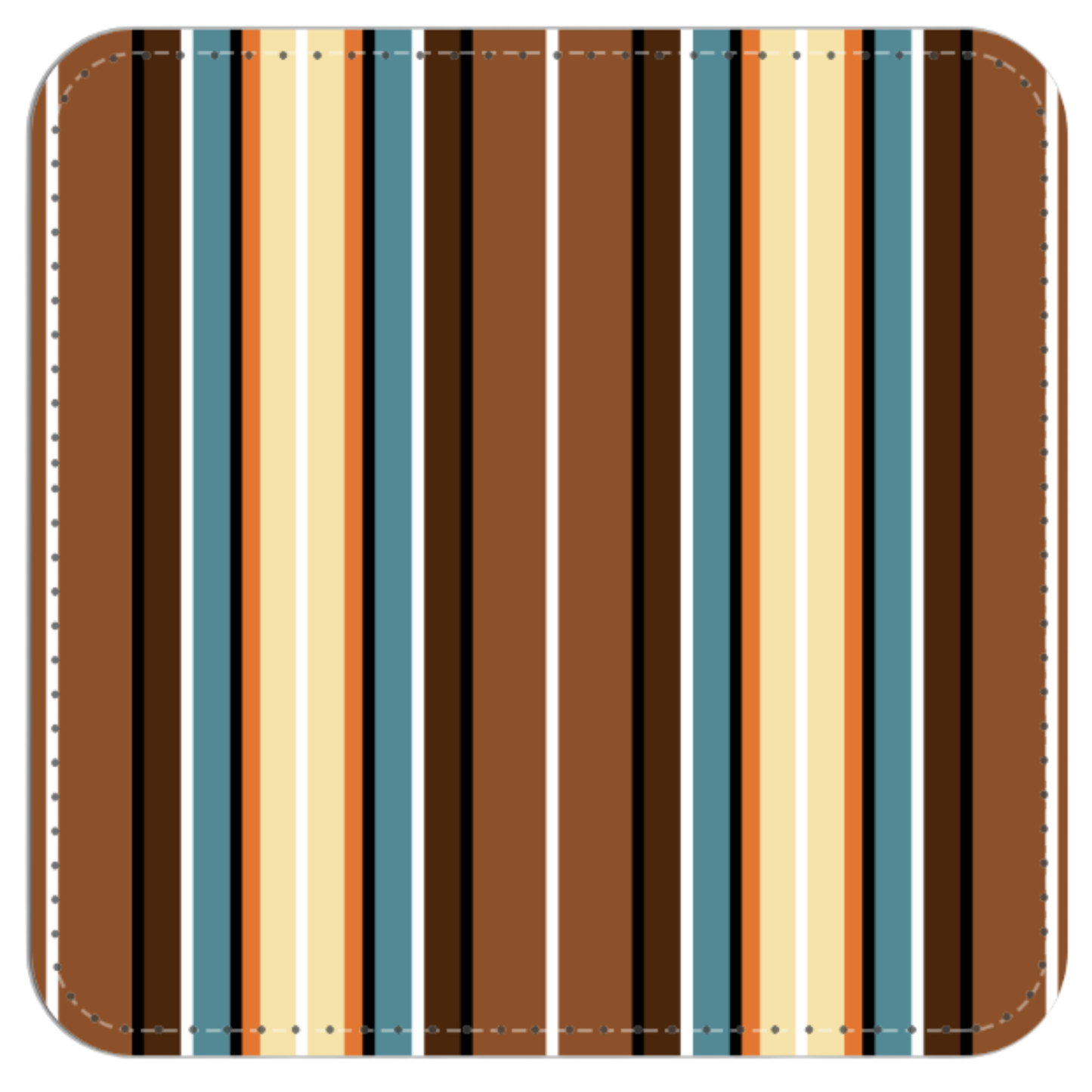 Leather Coaster Anna