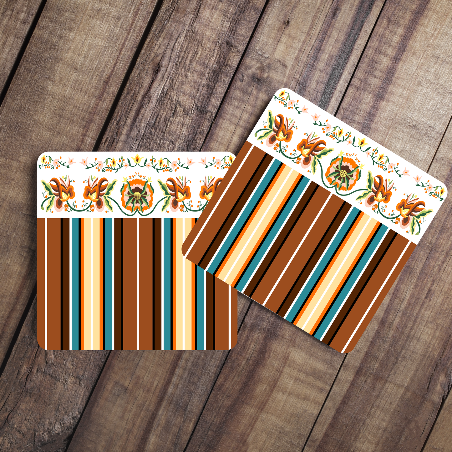 Anna Set Leather Coaster Bundle