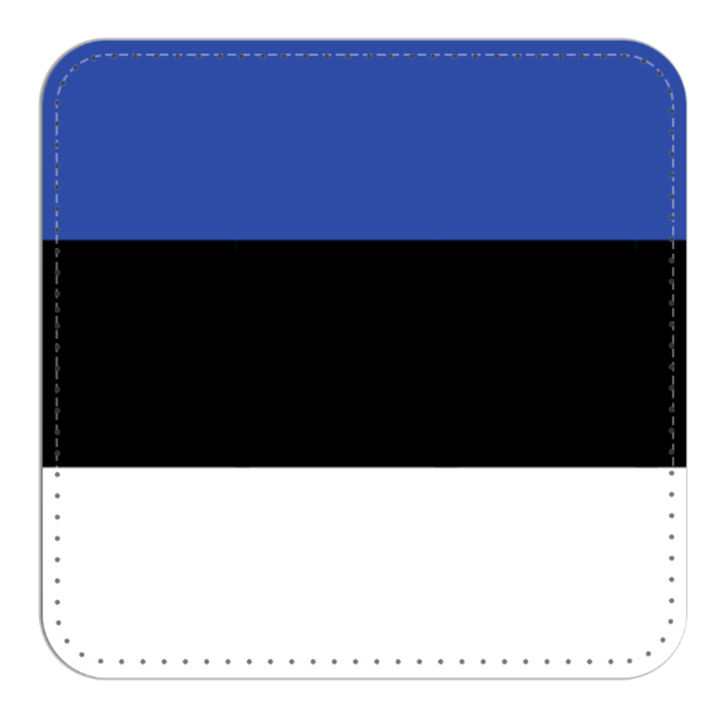 Leather Coaster Estonia