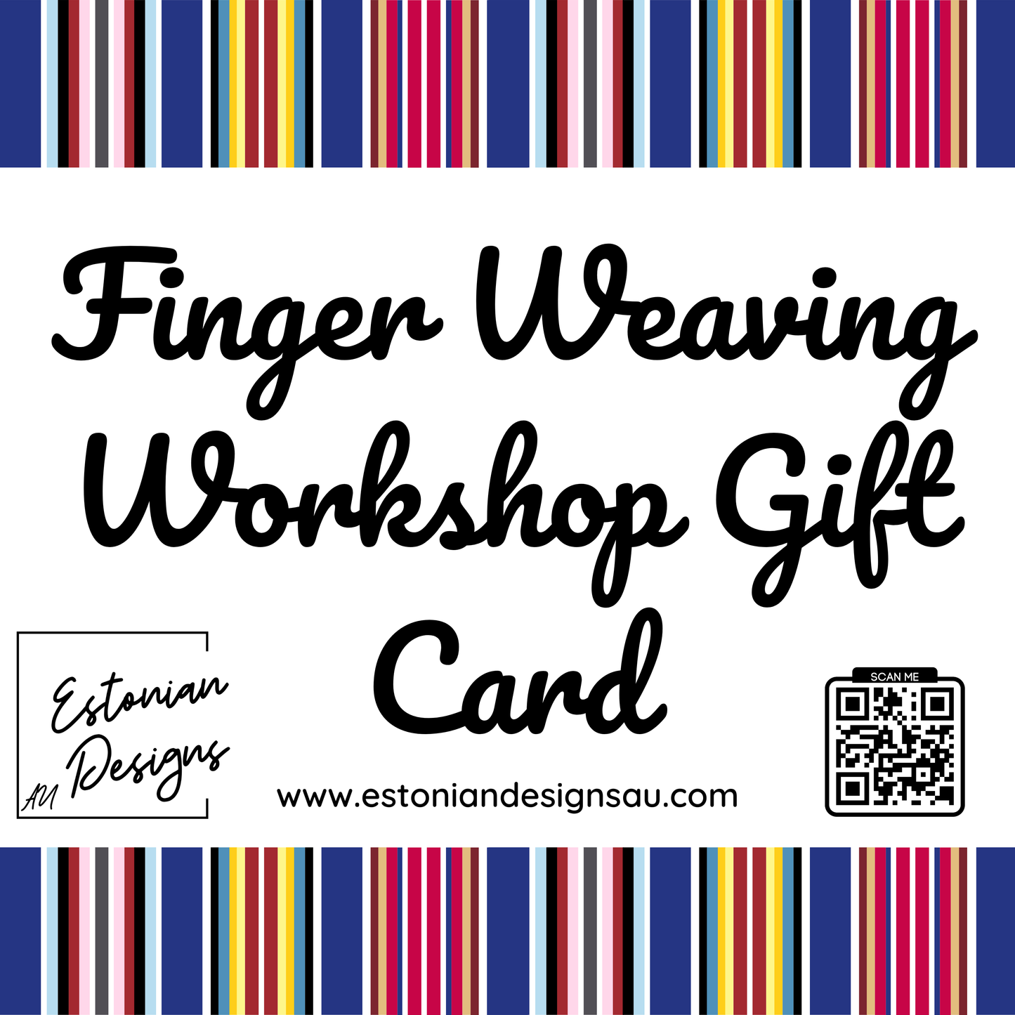 Finger Weaving Workshop Gift Card