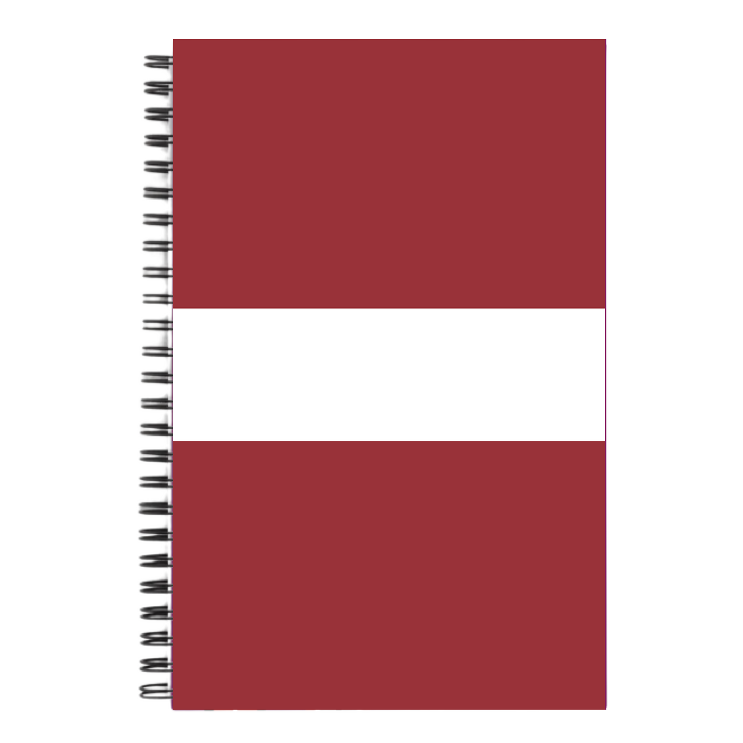 Notebook Lined Latvia