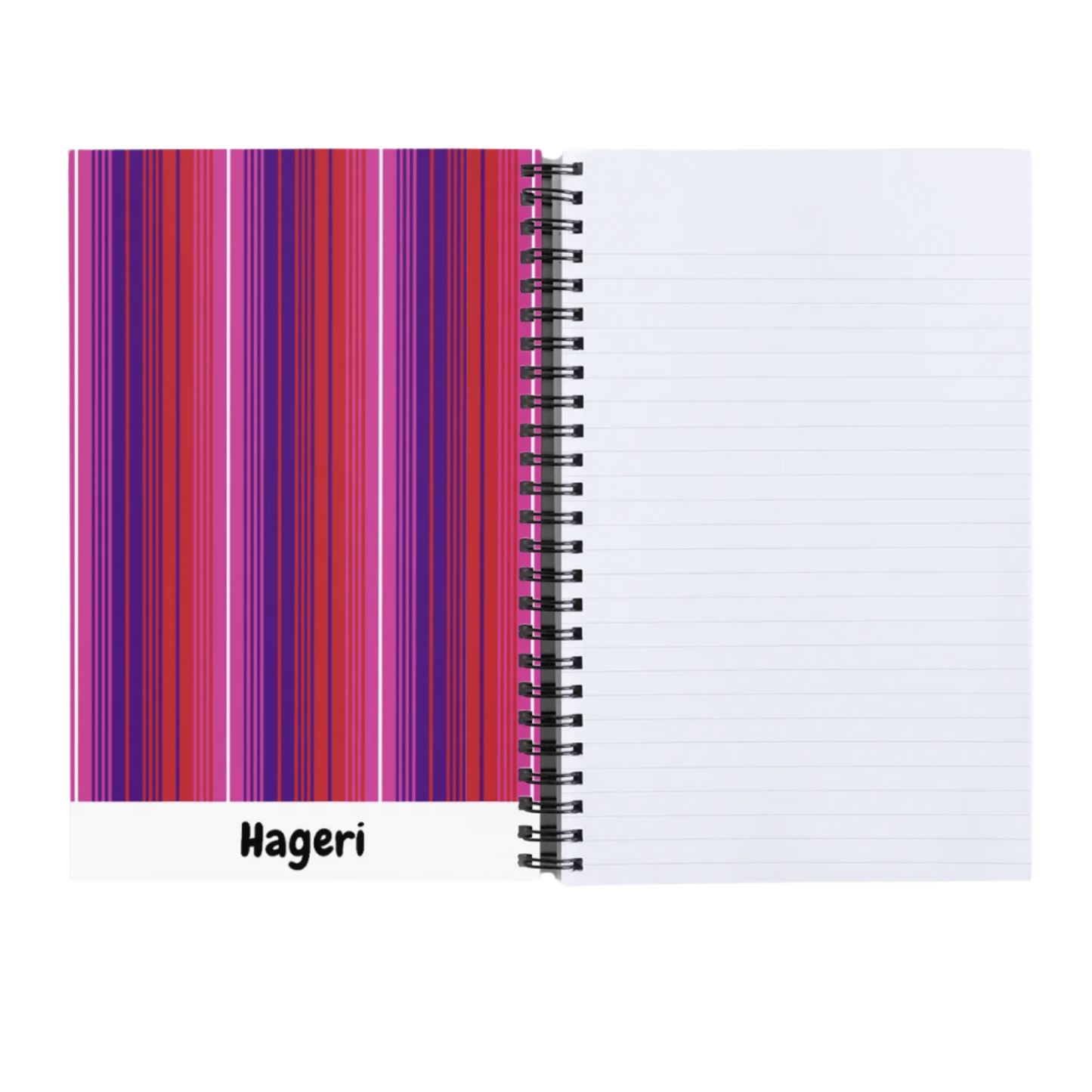 Notebook Lined Hageri