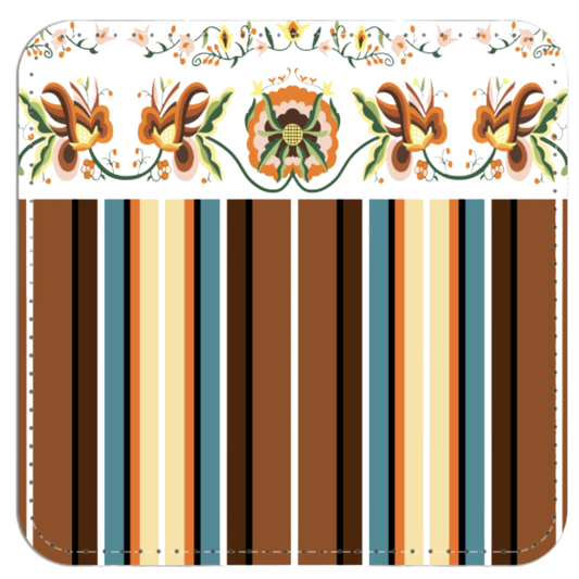 Leather Coaster Anna Set