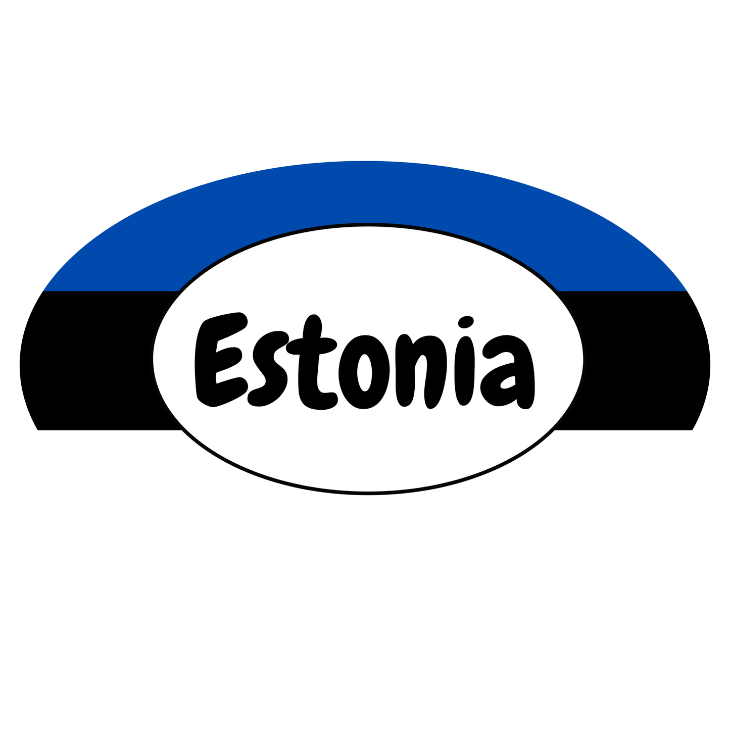 Bumper Sticker Estonia