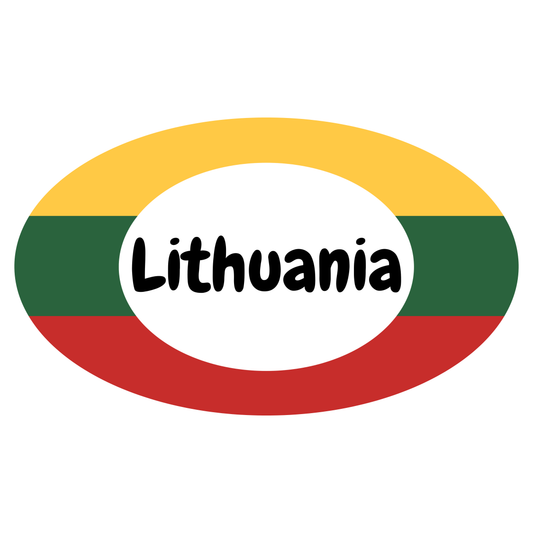 Bumper Sticker Lithuania