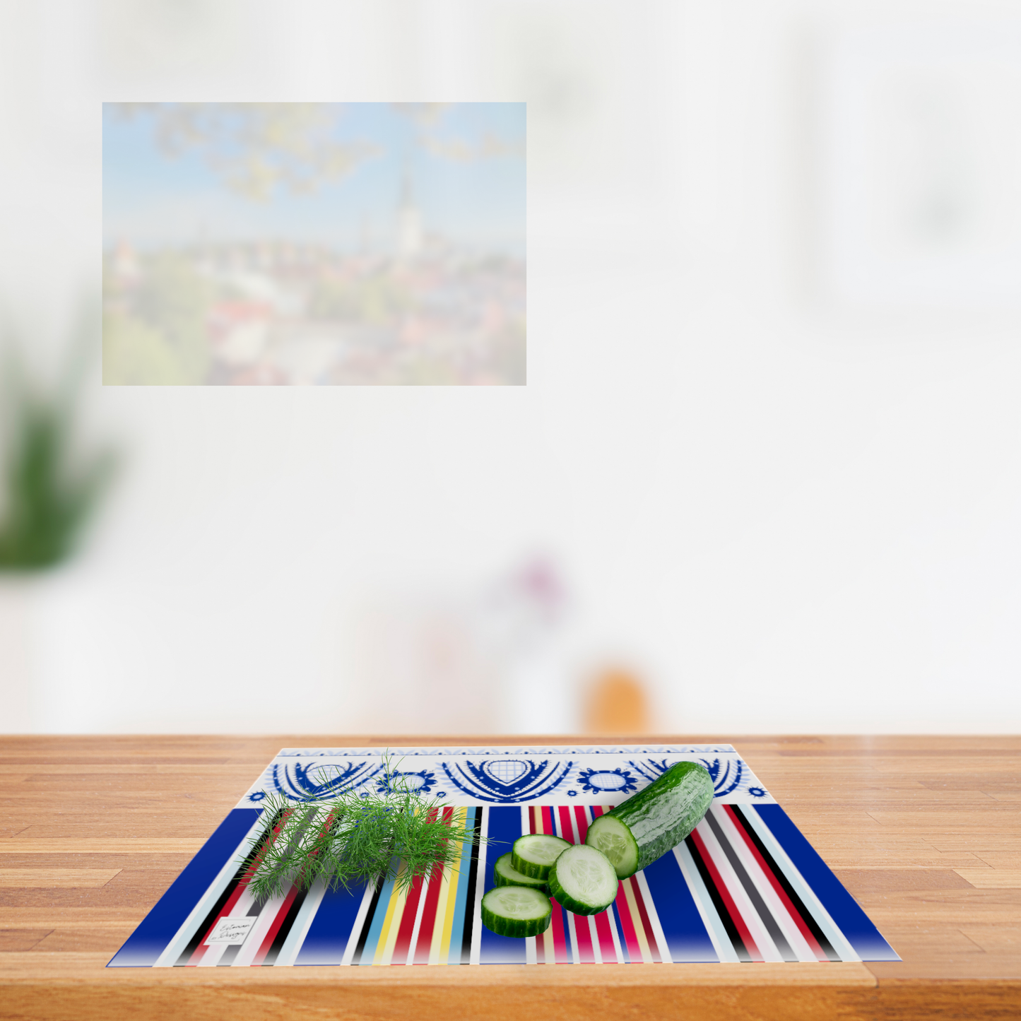 Glass Chopping Board Viru-Nigula Set
