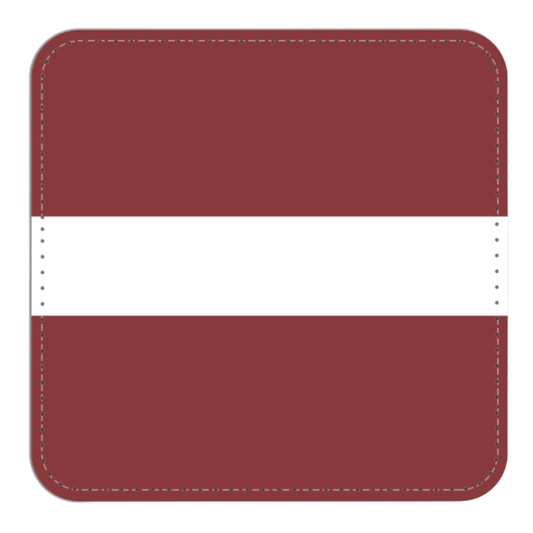 Leather Coaster Latvia