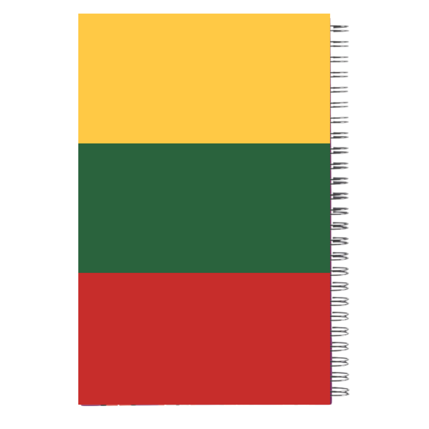 Notebook Lined Lithuania