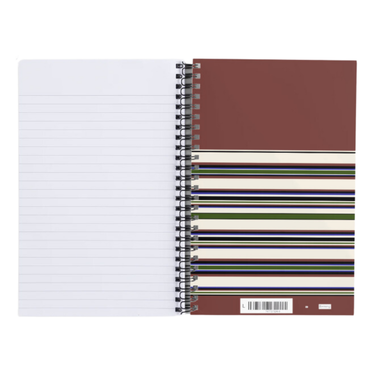 Notebook Lined Mustjala
