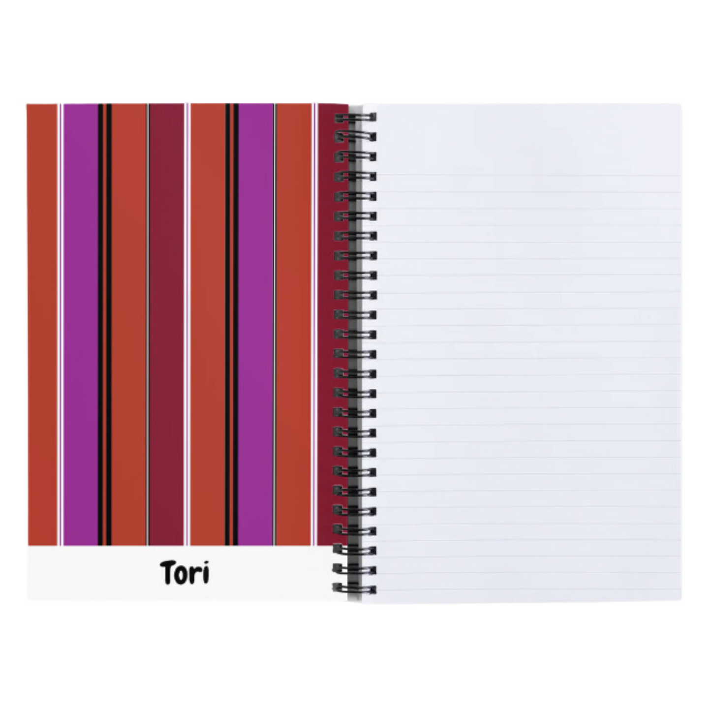 Notebook Lined Tori
