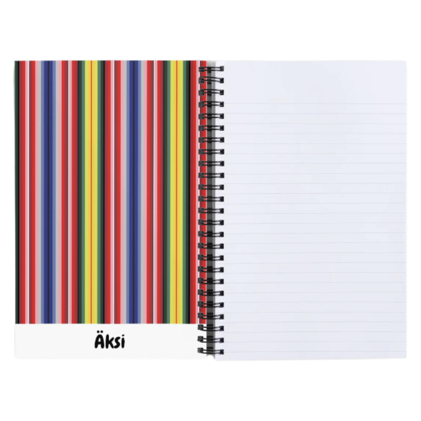 Notebook Lined Äksi