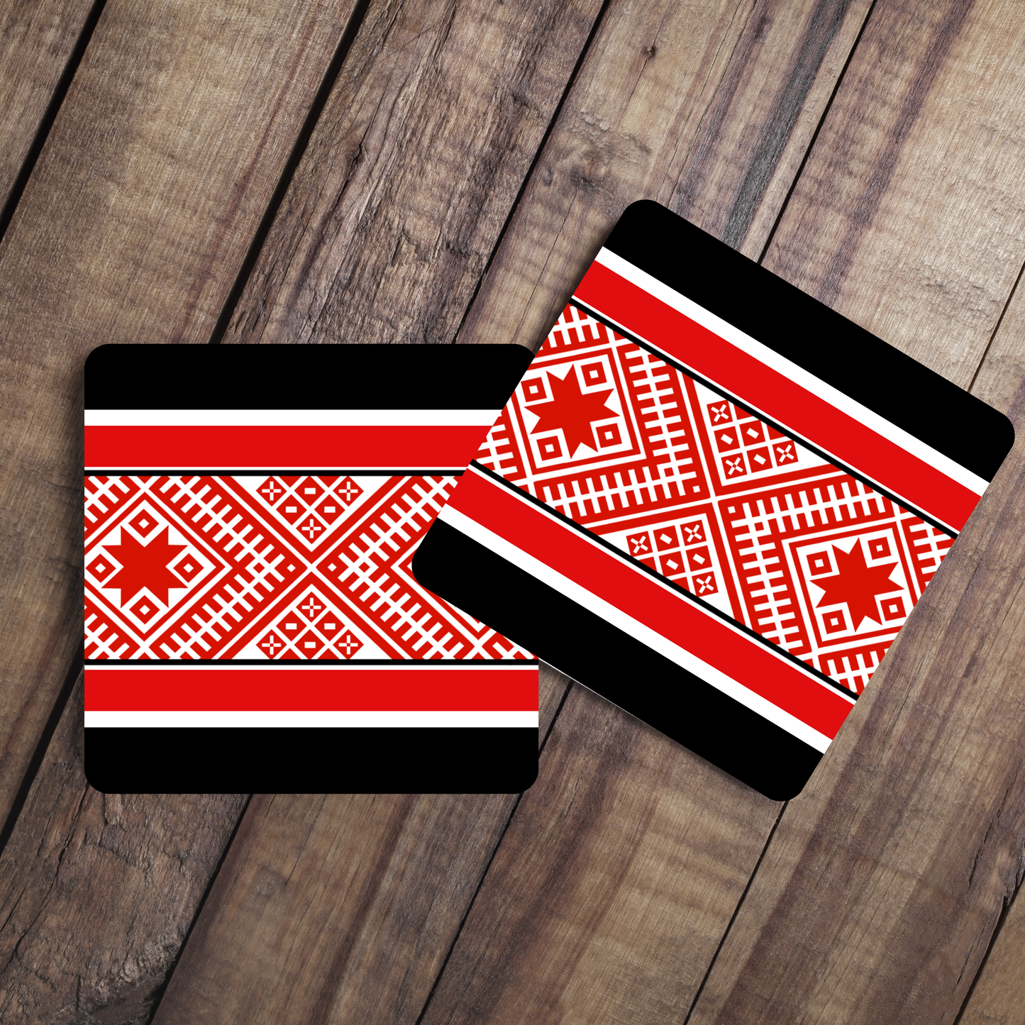 Leather Coaster Setomaa