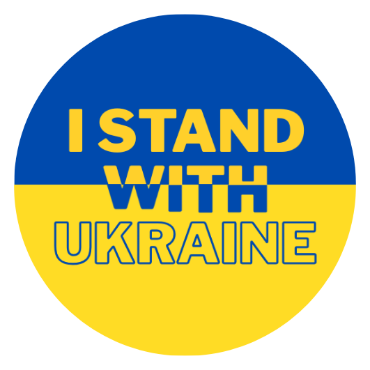 Sticker Stand With Ukraine