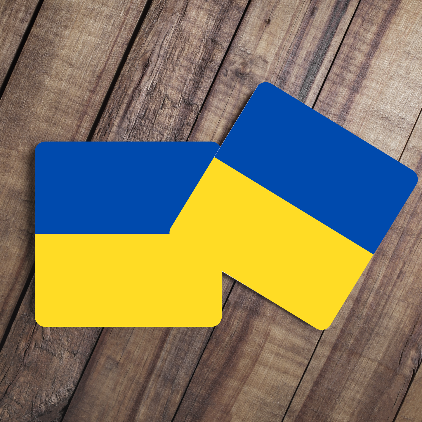 Leather Coaster Ukraine