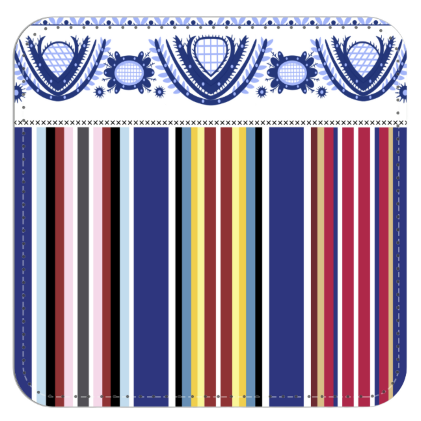 Leather Coaster Viru-Nigula Set
