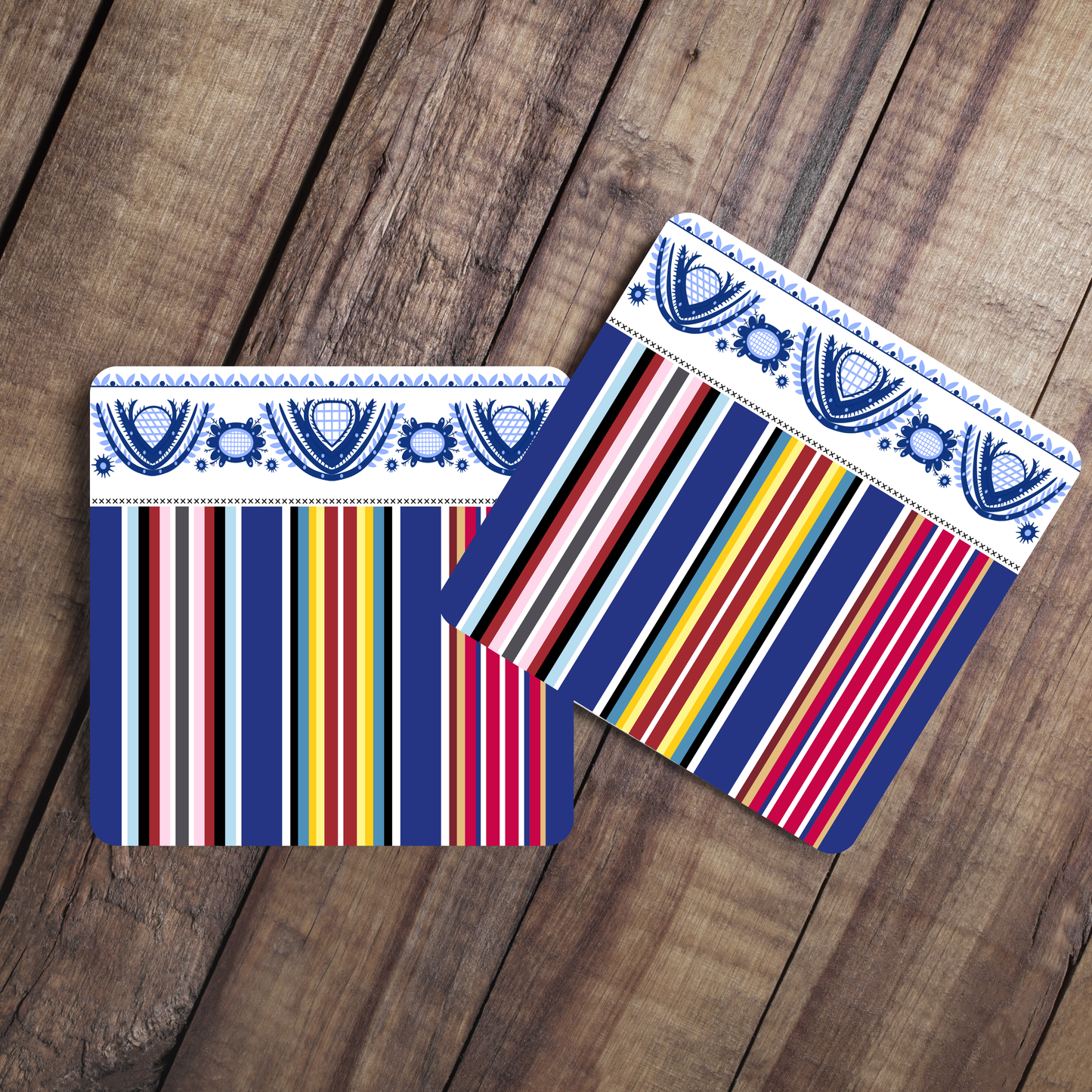 Leather Coaster Viru-Nigula Set